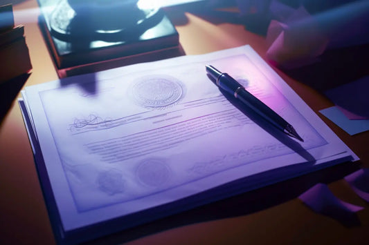 Certified translation of an apostille with stamp