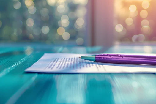 A piece of paper on which a notarized translated power of attorney can be found